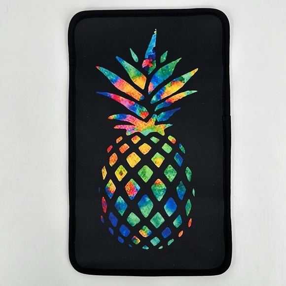 NWT Pineapple Armrest Cover- Black/Multicolor - Picture 2 of 8